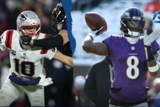 New England Patriots vs Baltimore Ravens Match Player Stats