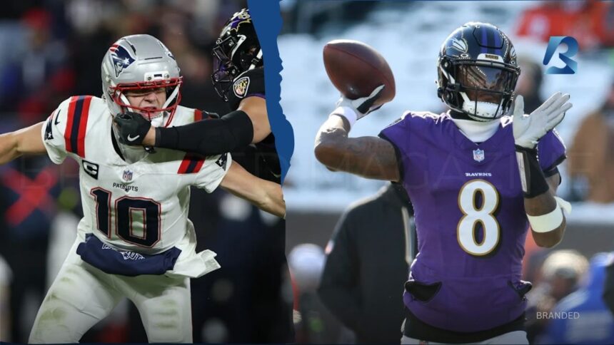 New England Patriots vs Baltimore Ravens Match Player Stats