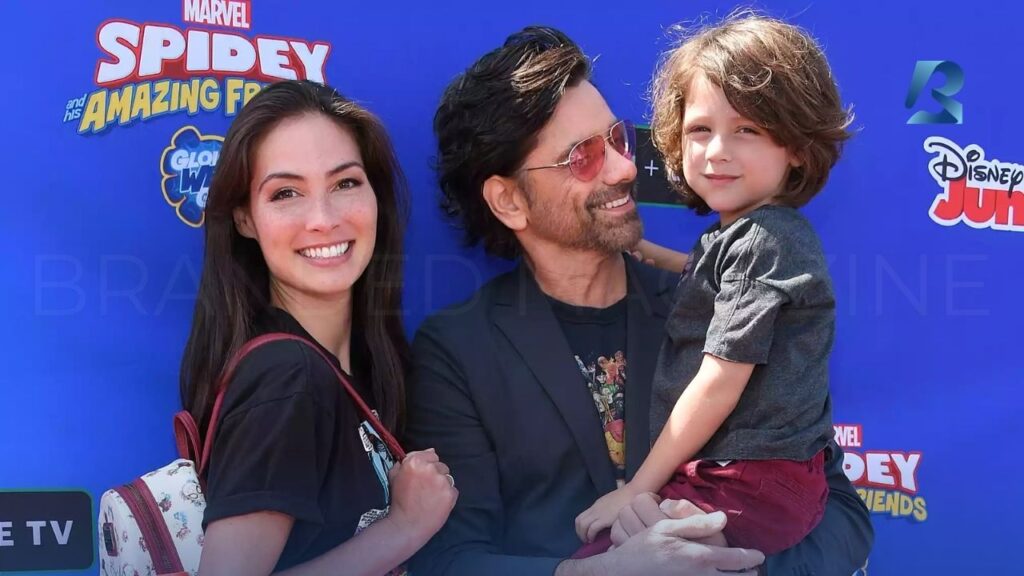 Welcoming Son Billy Stamos