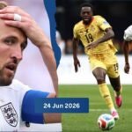 England vs Ghana Match Player Stats