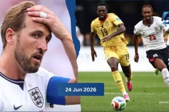 England vs Ghana Match Player Stats
