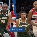 Milwaukee Bucks vs Washington Wizards Match Player Stats