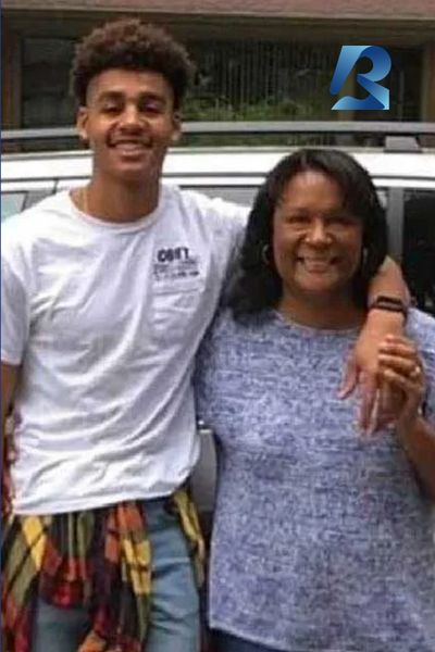 Monet Poole With Son