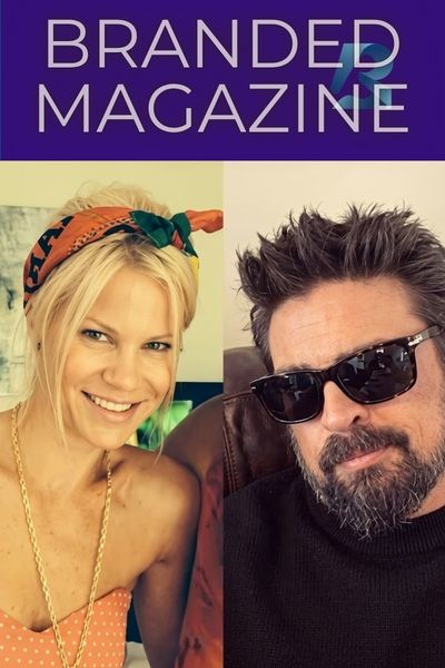 Natalie Wihong with Karl Urban